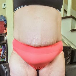 Warners HiCut Peach Microfiber Panties 6M