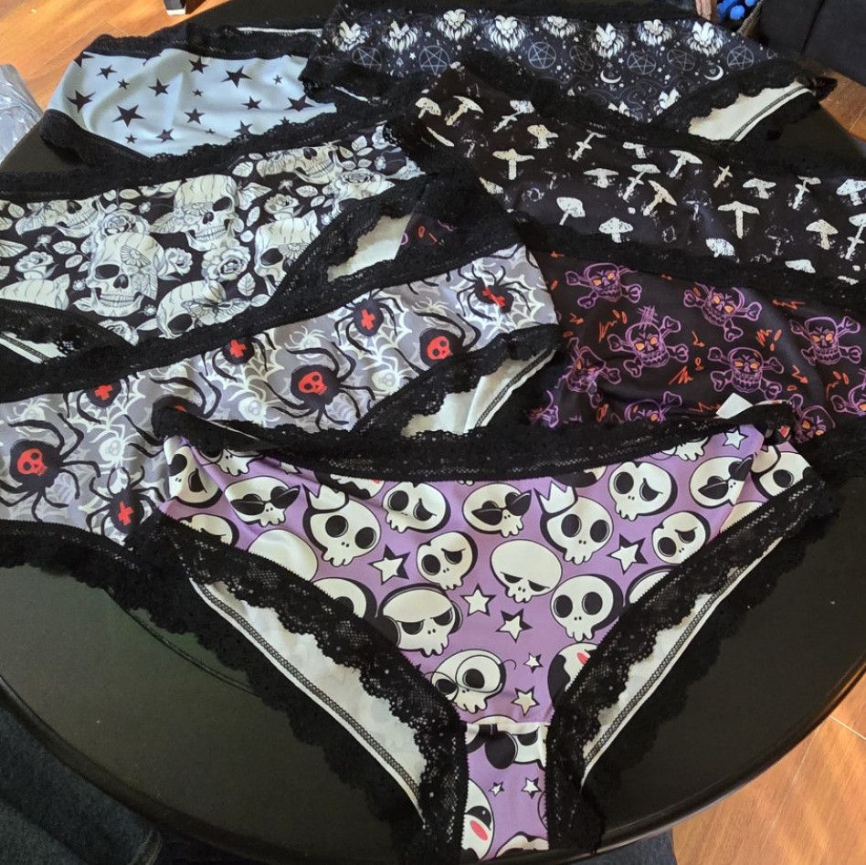 Mystery Panties Promo! Gothic and Halloween Worn Panties