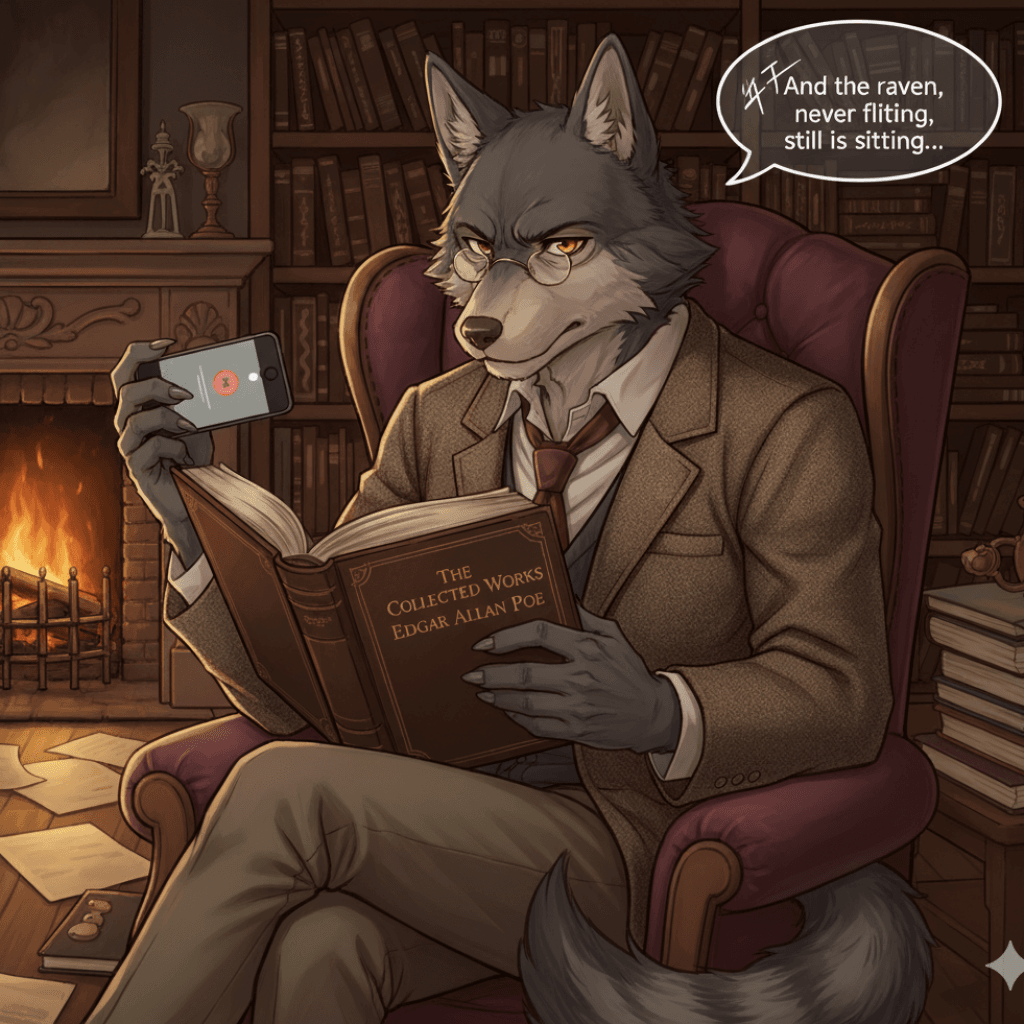 Wolf Reads Public Domain Works!