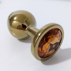 Used medium size butt plug orange