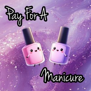 Pay for a manicure