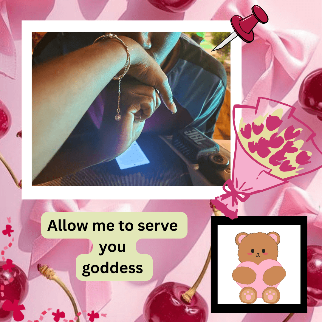 Allow me to serve you Princess