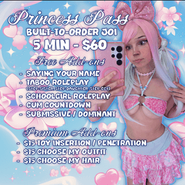CUSTOM JOI 5 min