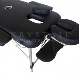 Milking table with glory hole