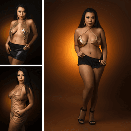 50th Birthday Black and Gold Set 8x10 Prints