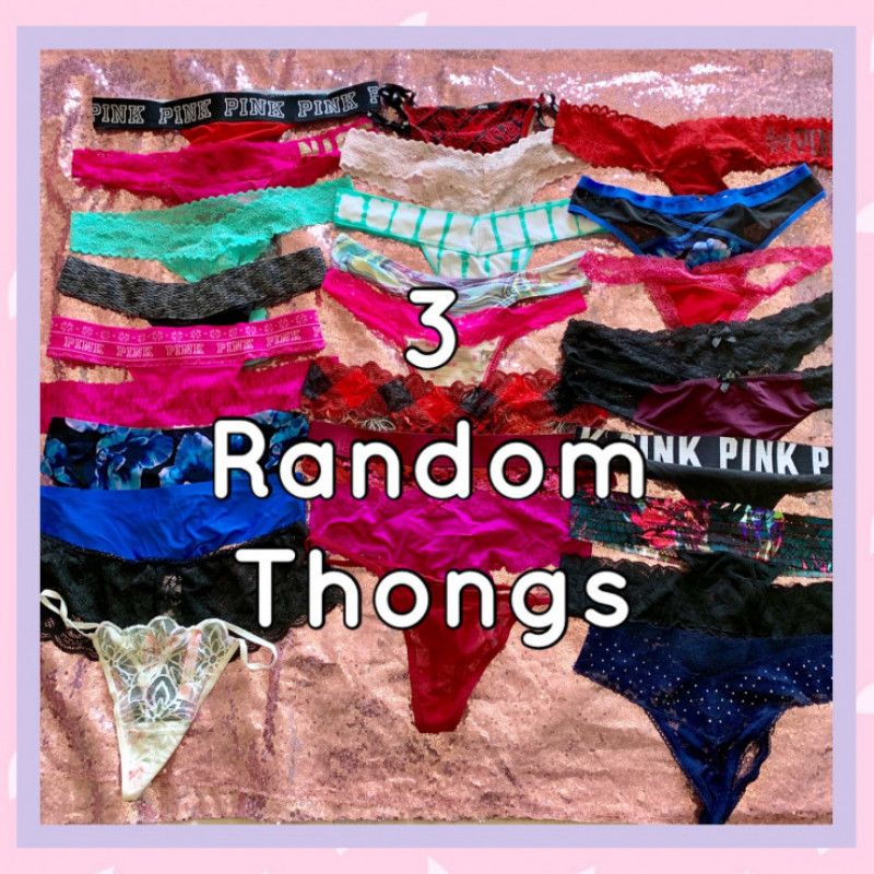 3 RANDOM THONGS