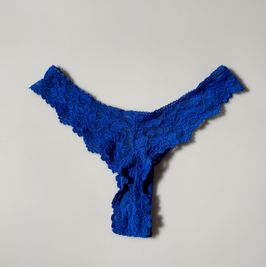 Lacy Royal Blue Panty