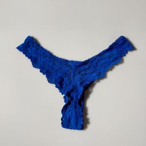 Lacy Royal Blue Panty