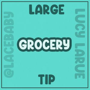 Large Grocery Tip