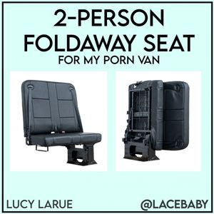 2 Person Foldaway Seat For My Van