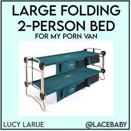 Large Folding 2 Person Bed For My Porn Van