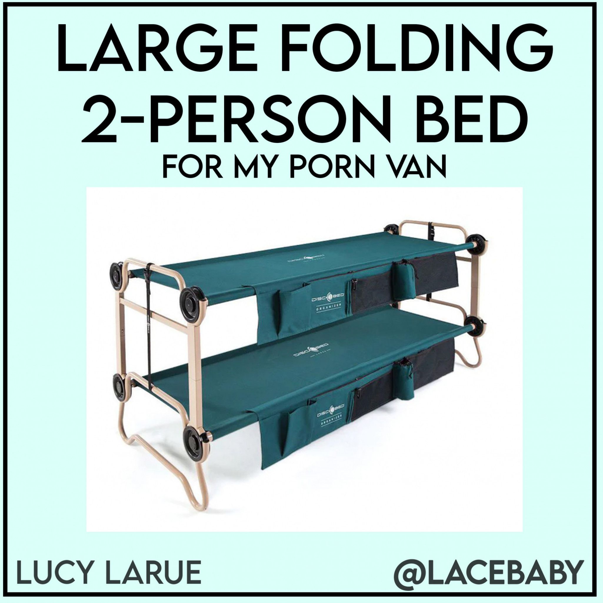 Large Folding 2 Person Bed For My Van