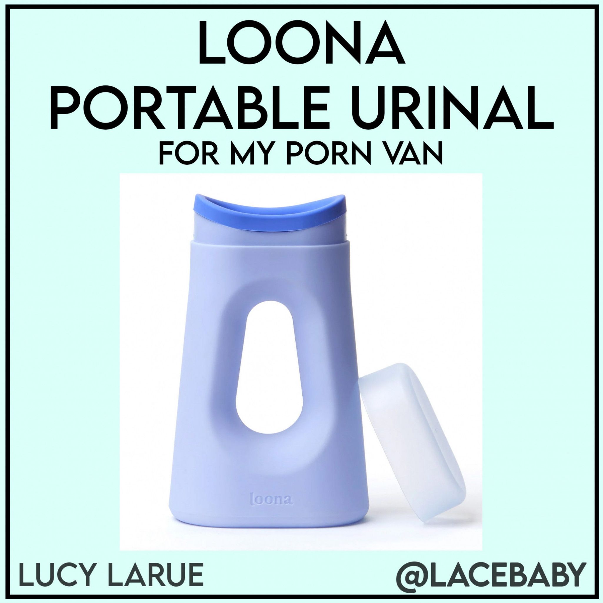 Loona Portable Urinal For My Porn Van