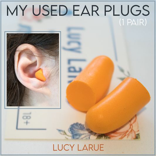 My Used Ear Plugs 1 Pair