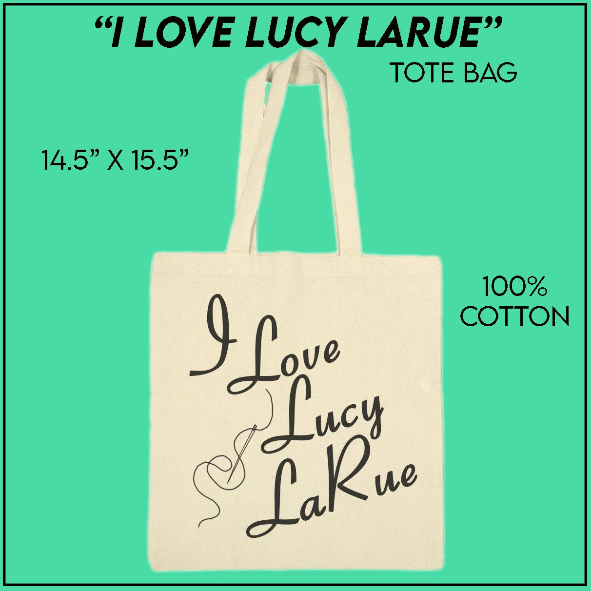 I Love Lucy LaRue Tote Bag