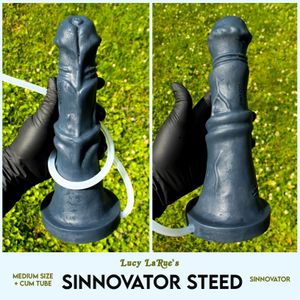Sinnovator Steed Silicone Fantasy Toy with Cum Tube