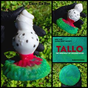 Tallo the Werewolf of Crooked River Silicone Fantasy Toy