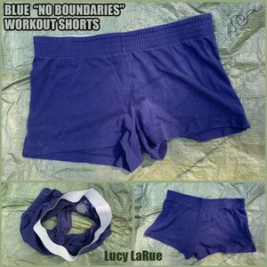 Blue No Boundaries Workout Shorts