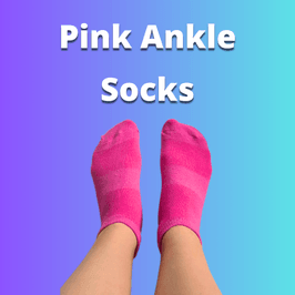 Pink Ankle Socks