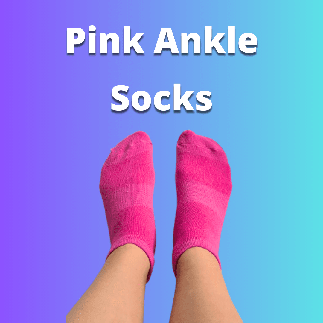 Pink Ankle Socks