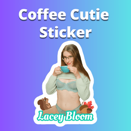 Coffee Cutie Sticker