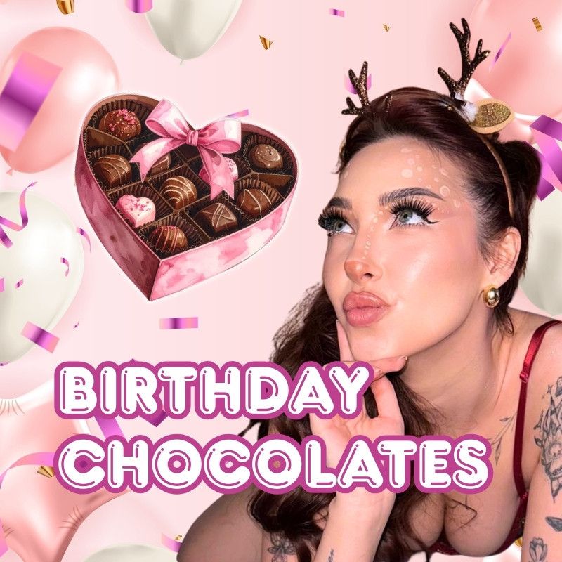 BIRTHDAY CHOCOLATES