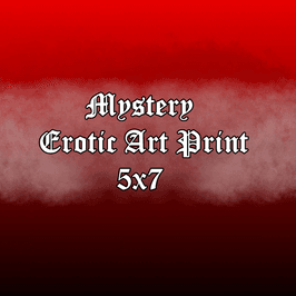 5x7 Mystery Erotic Art Print