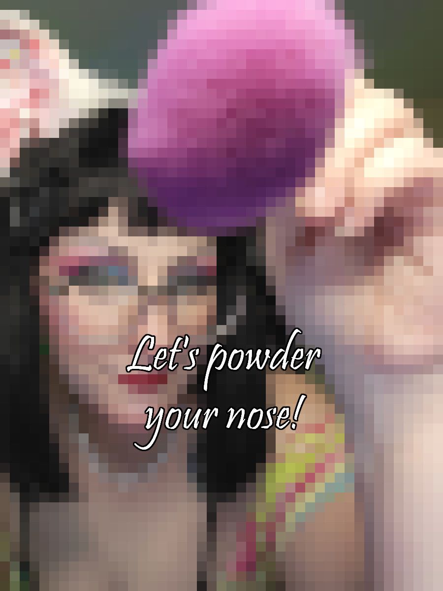 Bloopers from Lets Powder Your Nose