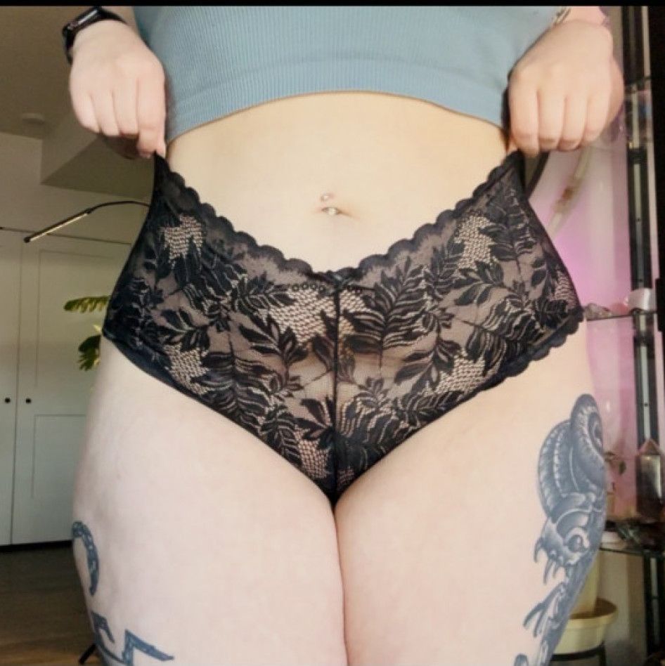 Black Lace Panties