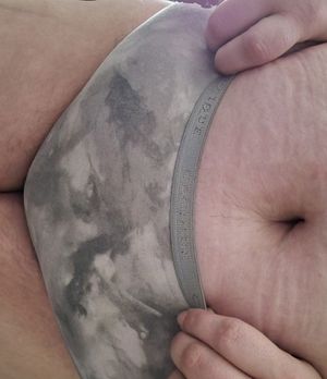Grey Tie Dye Lowrise Briefs