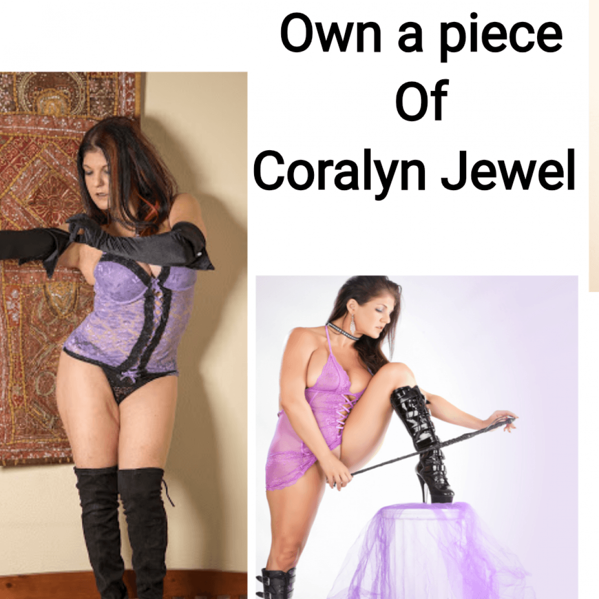 Lingerie sets worn in my scenes