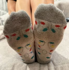 Dirty Christmas Socks