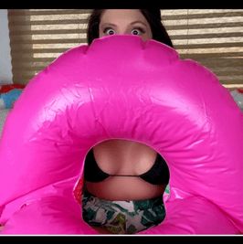 Pool ring from stepmommy blows up your inflatable