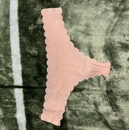 Cute used peach colored thong panty