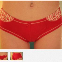 PATTERNED COTTON PANTIES