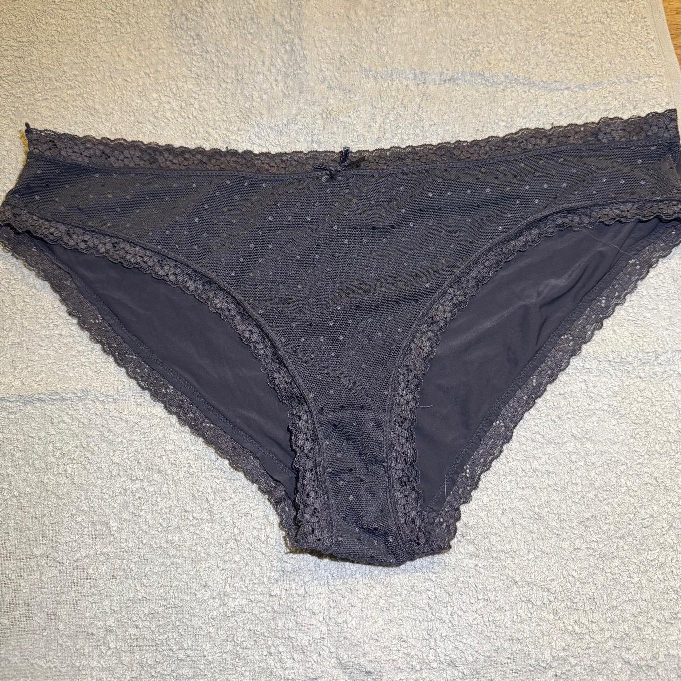 Nightwear panties worn