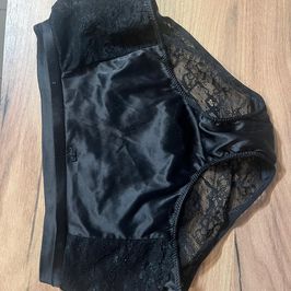 Black Lace Panties Worn for Two Days