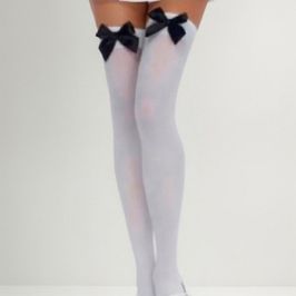 long stockings with bow