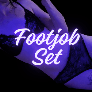 Footjob Photoset