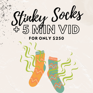 STINKY SOCKS AND 5 MIN VID