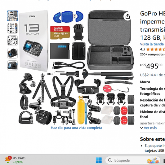 GoPro HERO13 Black Adventure Pack