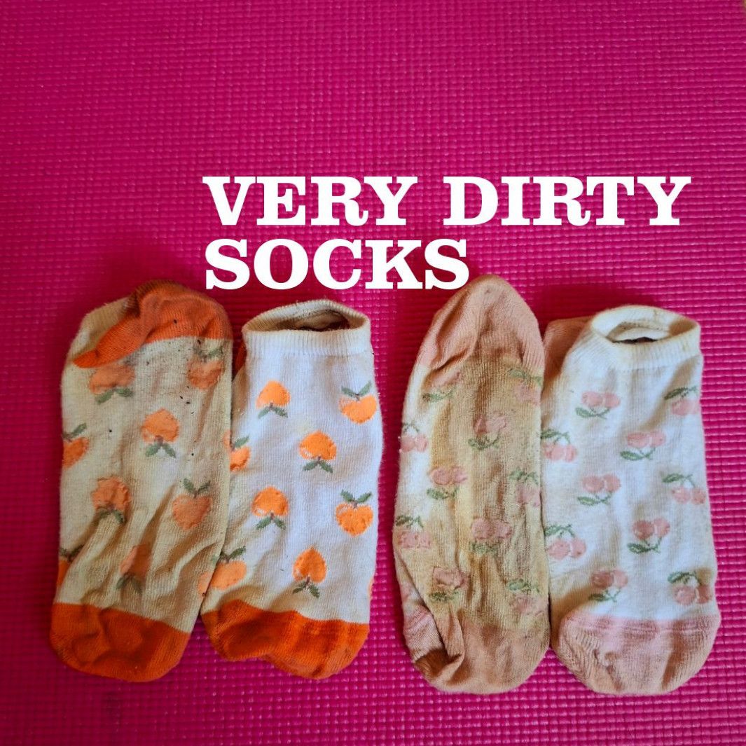 Very Dirty Socks  Worn Sweaty Stinking Just for You 1 PAIR