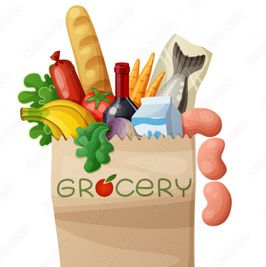 Sponsor me with grocery shopping!