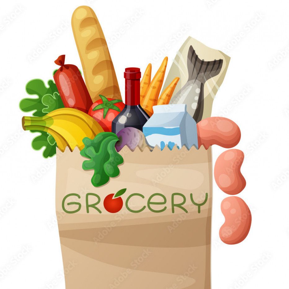 Sponsor me with grocery shopping!