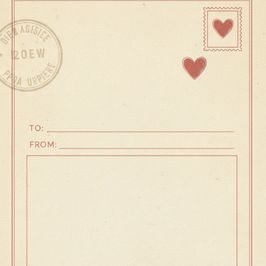 handwritten love letter for sending to you!