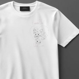 Tshirt with hand embroidery from me!