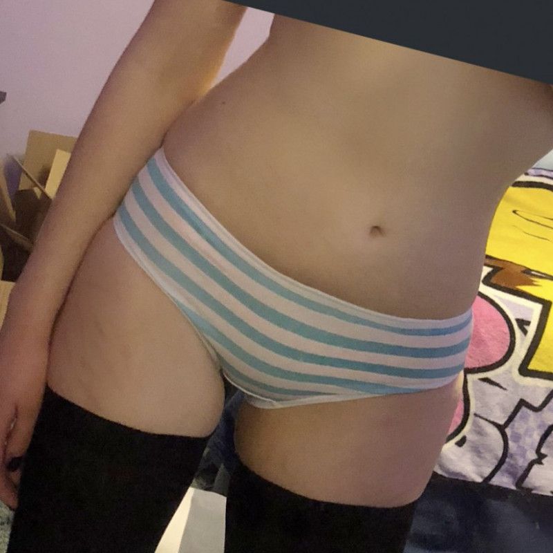 Blue anime panty picset!