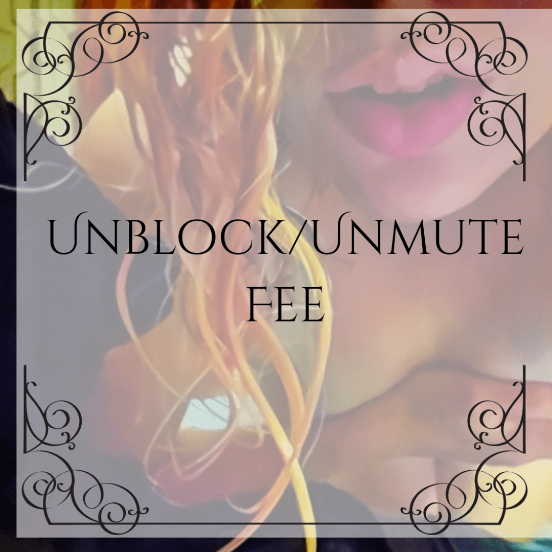 Unblock Unmute Fee