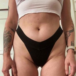 Black Thong