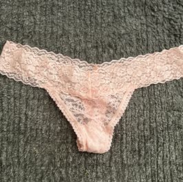 Lacy Peach colored Thong
